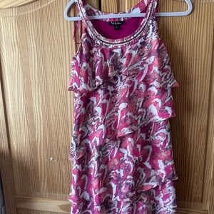 S.L Fashiond size 6 S.L ruffled tiered dress